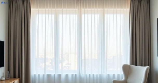 Freshly steam cleaned curtains in north-sydney-nsw QLD